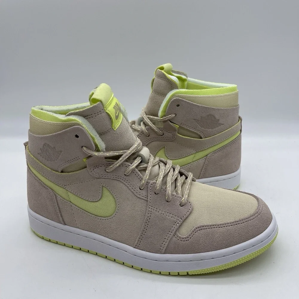 Nike CT0979-200 Air Jordan 1 Zoom Air CMFT Women's Size 9‎ Shoes Lemon Twist